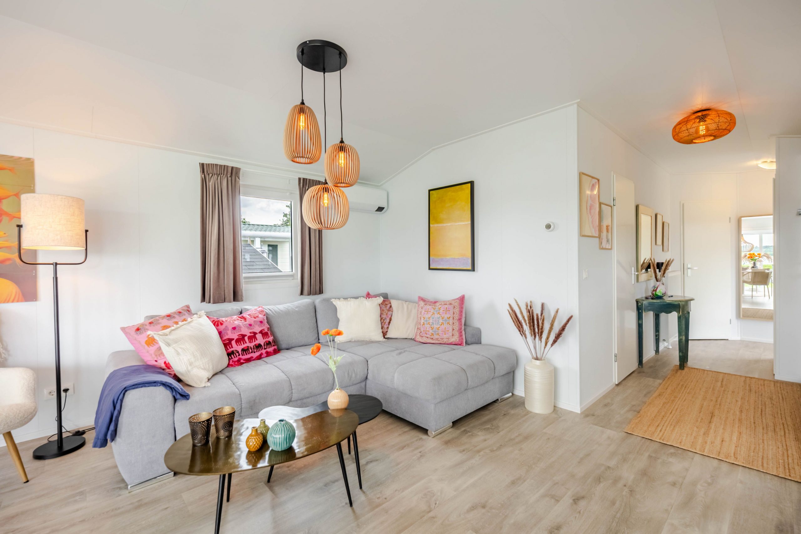 Wohnzimmer mit Smart-TV
